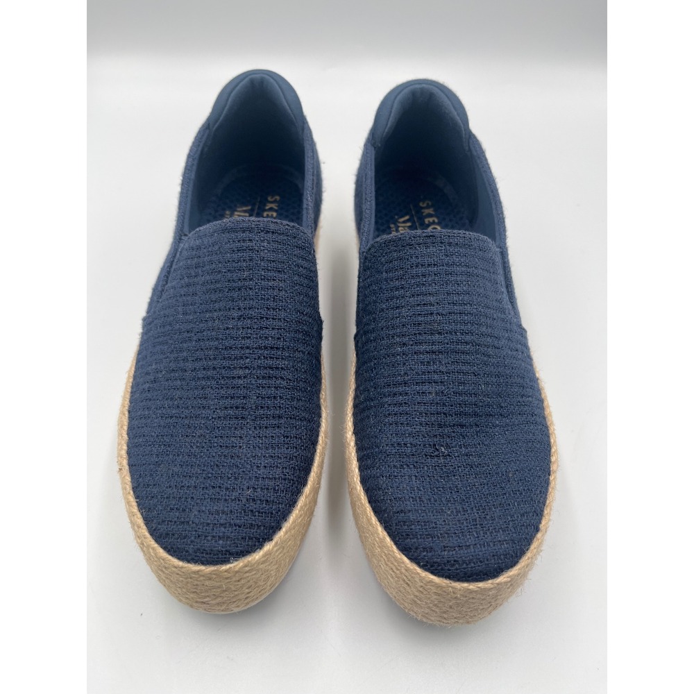 Skechers Martha Stewart BOBS Sesame By The Bay Navy Womens 7 Espadrille - Picture 3 of 11